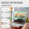 Szklane pojemniki do przechowywania żywności 7x Classbach C-FHD 4010 G
